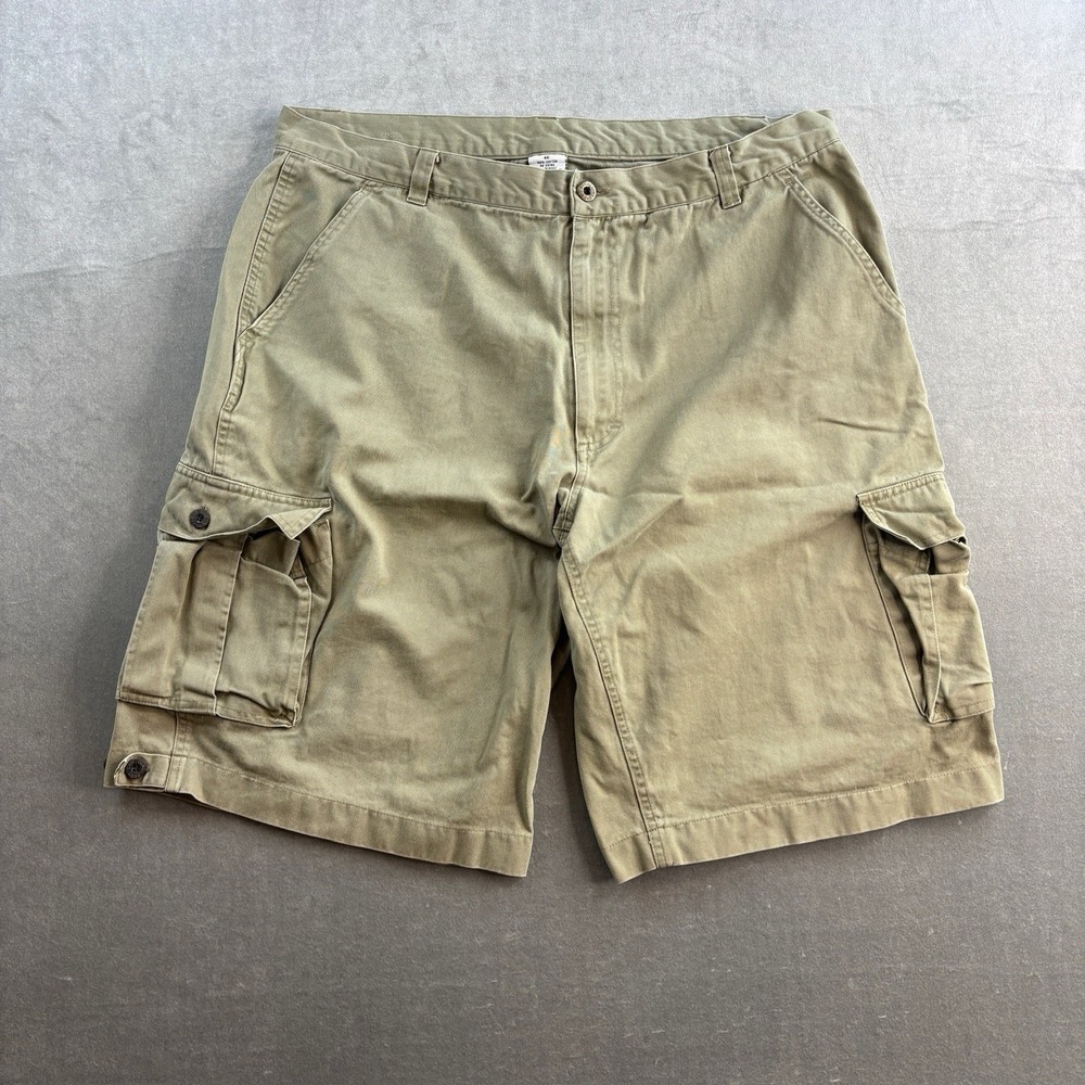 Lee Dungarees Cargo Shorts Khaki Utility Military Style‎ Men's 40